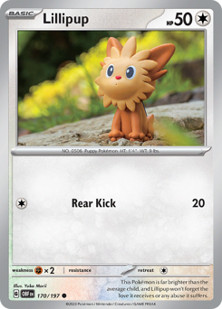 Lillipup — Obsidian Flames 170/197