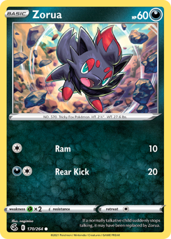 Zorua — Fusion Strike 170/264