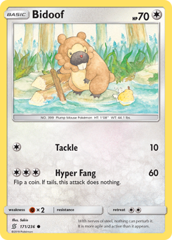 Bidoof — Unified Minds 171/236