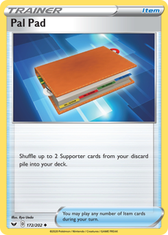 Pal Pad — Sword & Shield 172/202