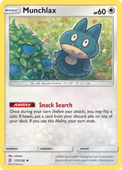 Munchlax — Unified Minds 173/236