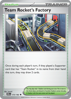 Team Rocket's Factory — Destined Rivals 173/182
