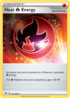 Heat Fire Energy — Darkness Ablaze 174/189