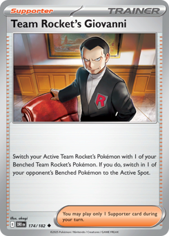 Team Rocket's Giovanni — Destined Rivals 174/182