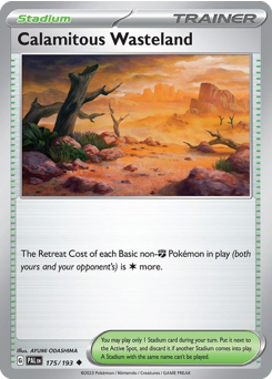 Calamitous Wasteland — Paldea Evolved 175/193