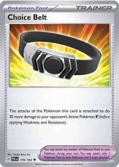 Choice Belt — Paldea Evolved 176/193