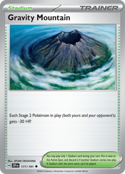 Gravity Mountain — Surging Sparks 177/191