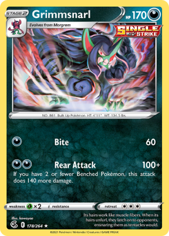 Grimmsnarl — Fusion Strike 178/264