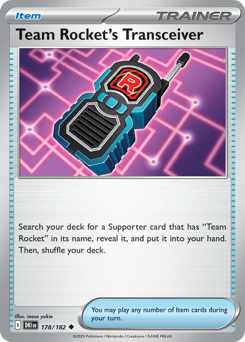 Team Rocket's Transceiver — Destined Rivals 178/182