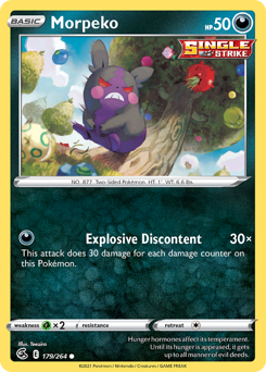 Morpeko — Fusion Strike 179/264