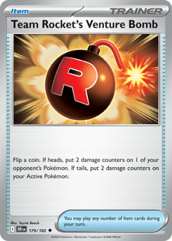 Team Rocket's Venture Bomb — Destined Rivals 179/182