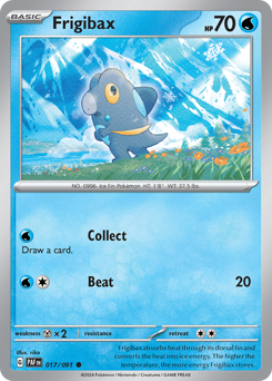 Frigibax — Paldean Fates 17/91
