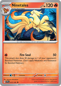 Ninetales — Surging Sparks 17/191