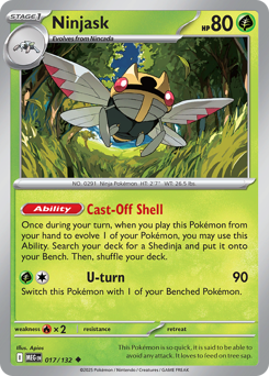 Ninjask — Mega Evolution 17/132