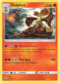 Delphox — Forbidden Light 17/131
