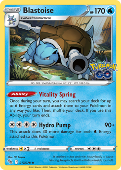 Blastoise — Pokémon GO 17/78