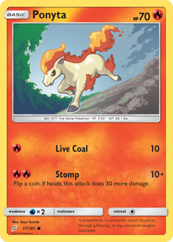 Ponyta — Team Up 17/181