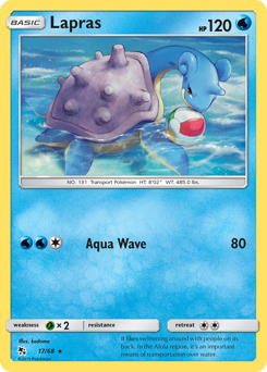 Lapras — Hidden Fates 17/68