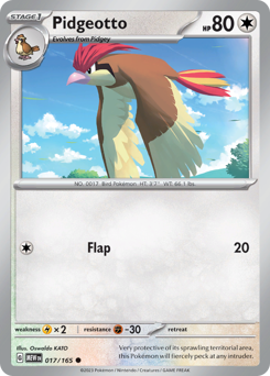 Pidgeotto — 151 17/165