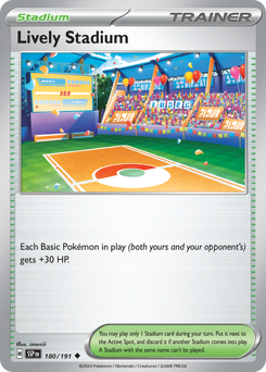 Lively Stadium — Surging Sparks 180/191