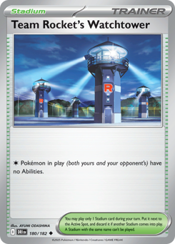 Team Rocket's Watchtower — Destined Rivals 180/182