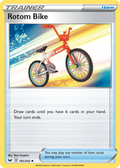 Rotom Bike — Sword & Shield 181/202