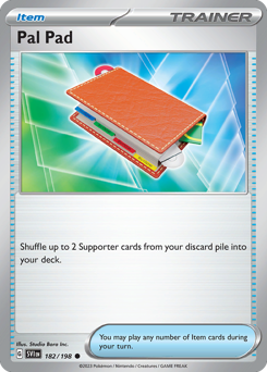 Pal Pad — Scarlet & Violet 182/198