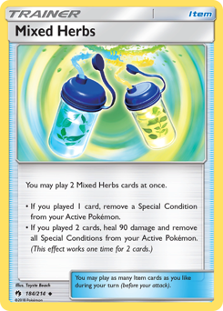 Mixed Herbs — Lost Thunder 184/214