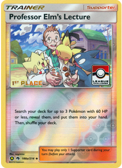 Professor Elm's Lecture — Lost Thunder 188a/214