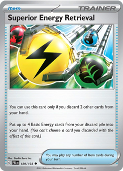 Superior Energy Retrieval — Paldea Evolved 189/193