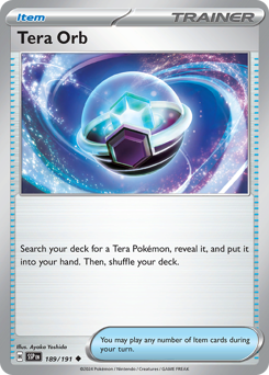Tera Orb — Surging Sparks 189/191