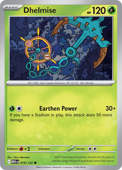 Dhelmise — Mega Evolution 18/132
