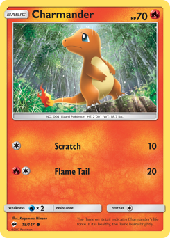 Charmander — Burning Shadows 18/147