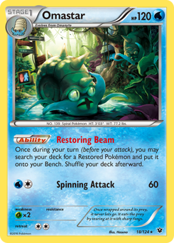 Omastar — Fates Collide 18/124