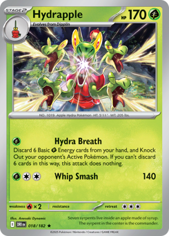 Hydrapple — Destined Rivals 18/182