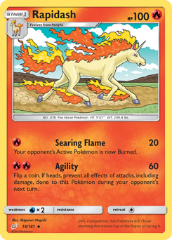Rapidash — Team Up 18/181