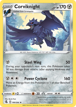 Corviknight — Fusion Strike 190/264