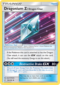 Dragonium Z: Dragon Claw — Cosmic Eclipse 190/236