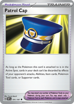 Patrol Cap — Obsidian Flames 191/197