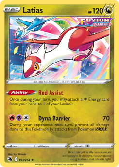 Latias — Fusion Strike 193/264