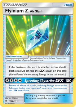 Flyinium Z: Air Slash — Unified Minds 195/236