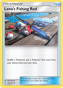 Lana's Fishing Rod — Cosmic Eclipse 195/236
