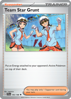 Team Star Grunt — Scarlet & Violet 195/198
