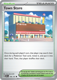Town Store — Obsidian Flames 196/197