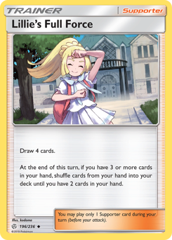 Lillie's Full Force — Cosmic Eclipse 196/236
