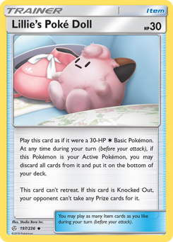 Lillie's Poké Doll — Cosmic Eclipse 197/236