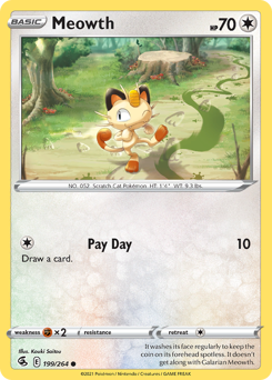 Meowth — Fusion Strike 199/264