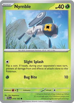 Nymble — Paldea Evolved 19/193