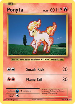 Ponyta — Evolutions 19/108