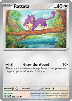 Rattata — 151 19/165